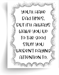Good Will Hunting - You'll Have Bad Times Quote - Unframed Print