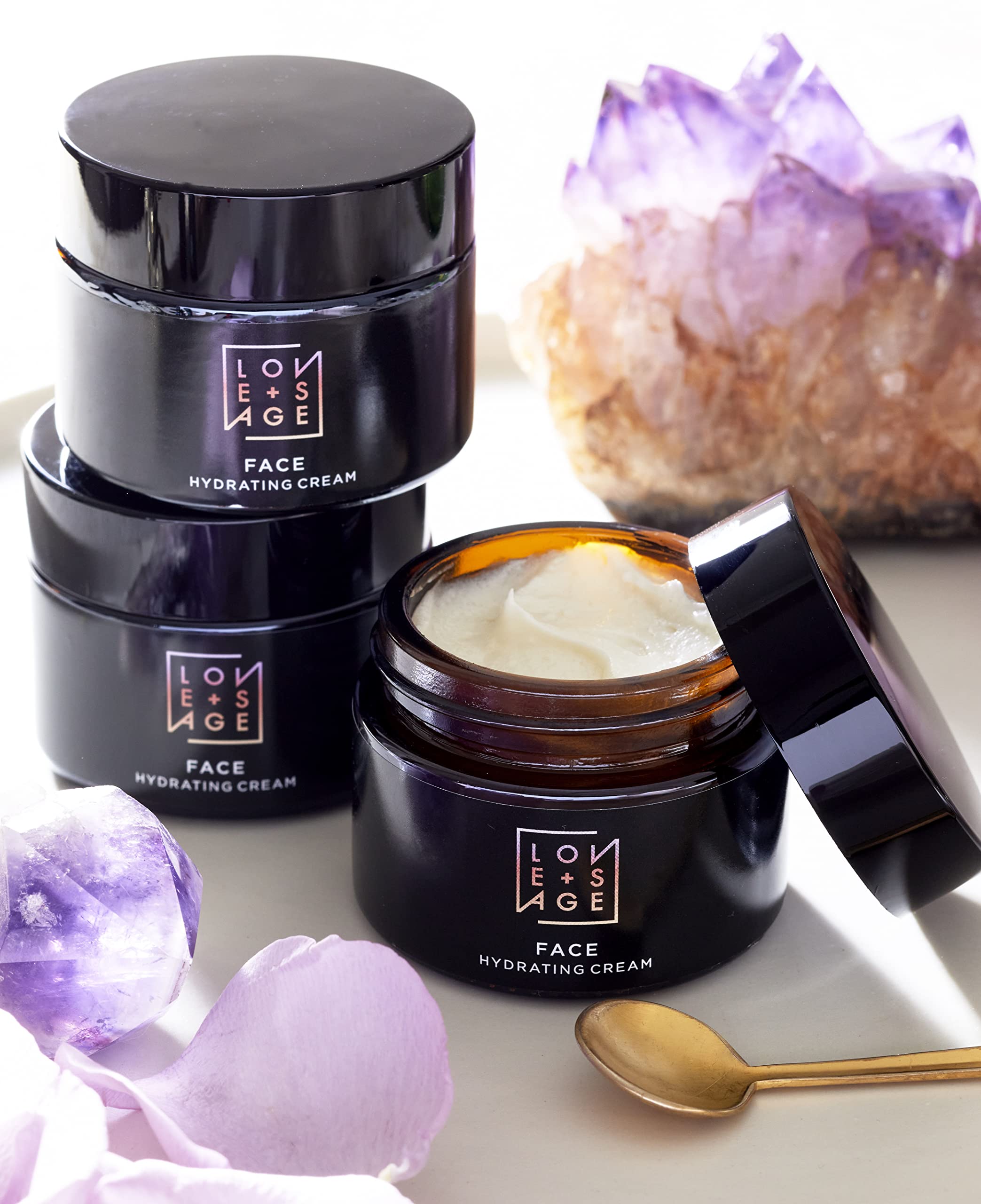 Amazon.com: Love + Sage Vitamin-Rich Hydrating Face Cream, Whipped