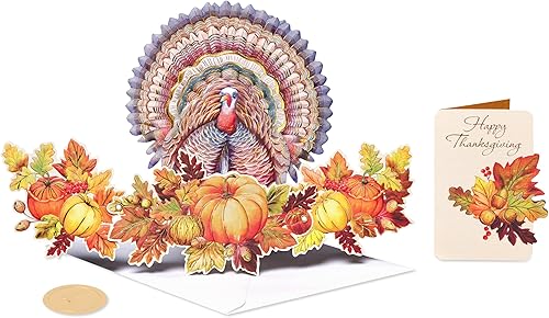 Miniatura 4 de Papyrus Tarjeta de Acción de Gracias (regalos de la temporada, sin brillantina)