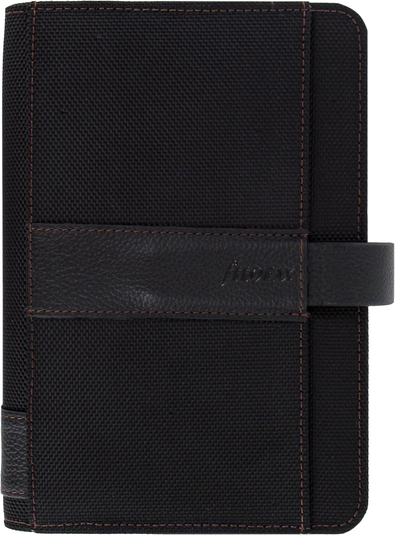 Filofax New Model System Notebook Fusion Bible Size Color: Black