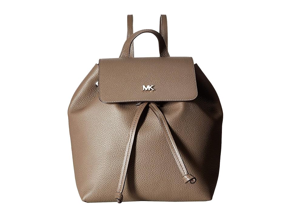 

MICHAEL Michael Kors Junie Medium Flap Backpack (Mushroom) Backpack Bags