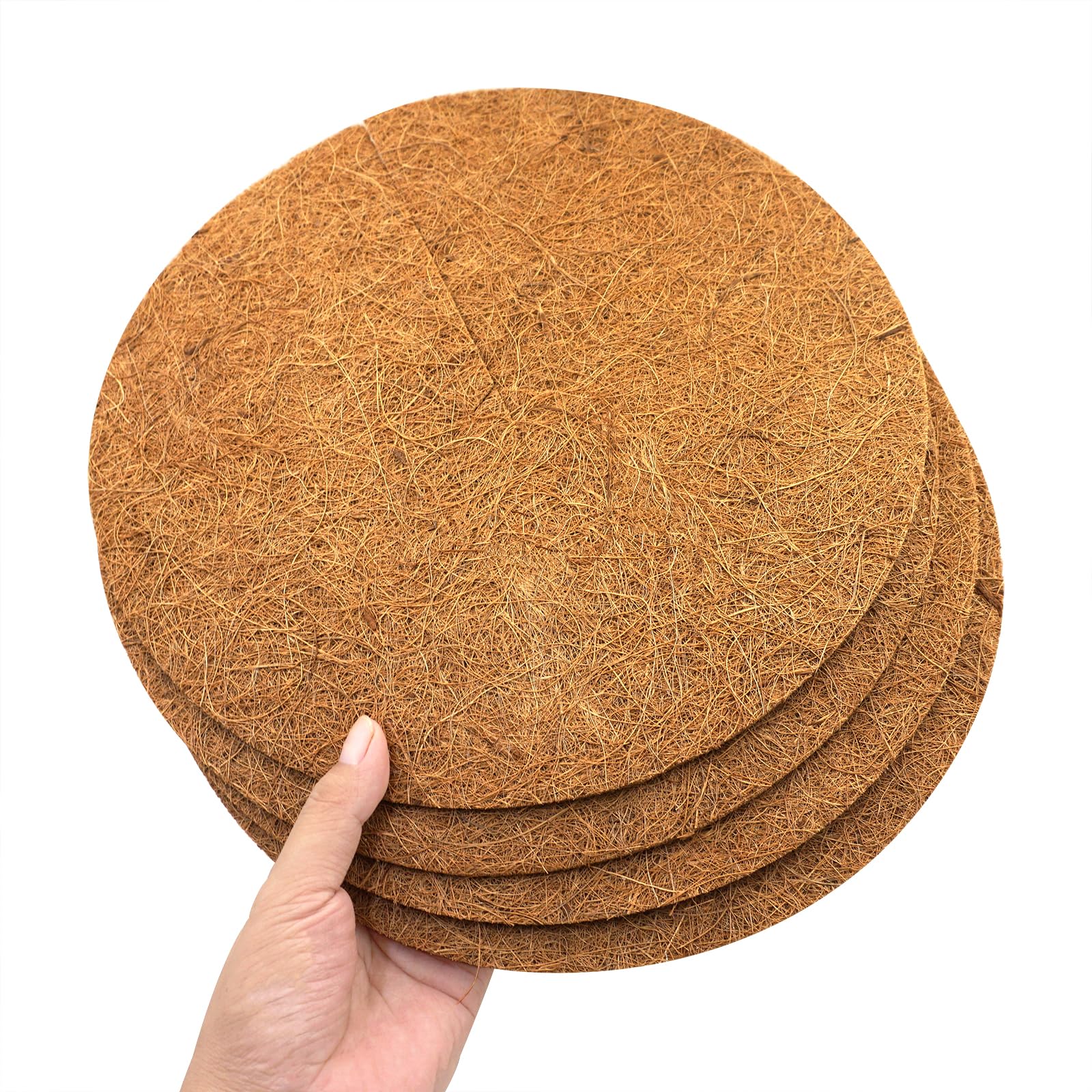 Tapis Coco Pots Gel Akuoly Lot De 4 Disques En Fibre De Coco 30cm - Protection Hivernale Contre Le Gel Pour Plantes En Pot Protection Hivernale Anti-gel Tapis Coco Pots Gel Akuoly Lot De 4 Disques En Fibre De Coco 30cm - Protection Hivernale Contre Le Gel Pour Plantes En Pot Protection Hivernale Anti-gel