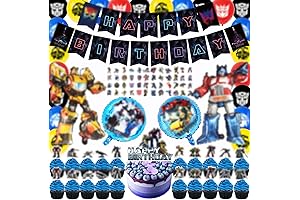 Transformers Dream Birthday Party Favors Decorations