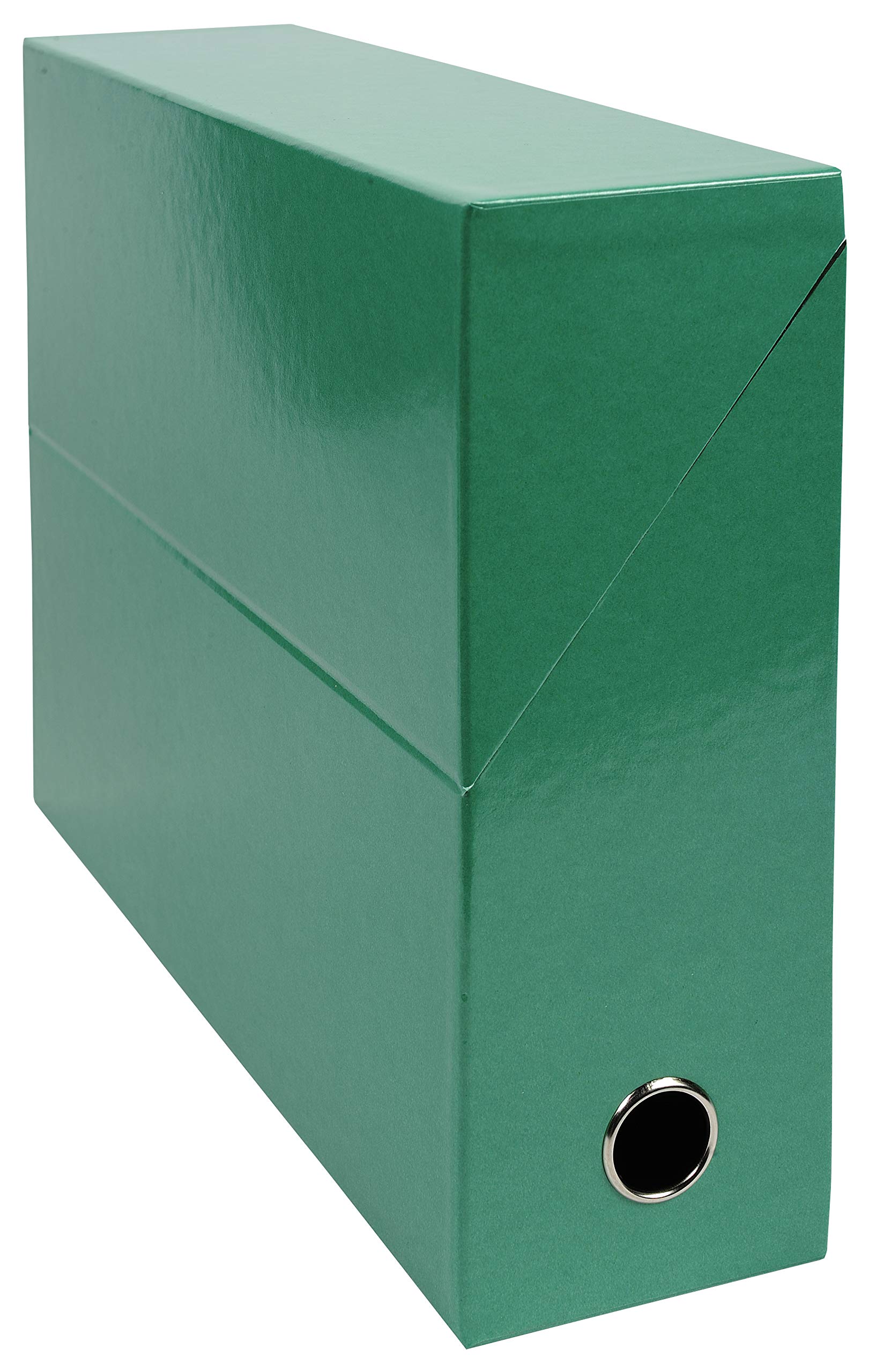 Exacompta 5 Scatole Transfer Iderama Carta A4 Dorso 90 mm Verde Scuro