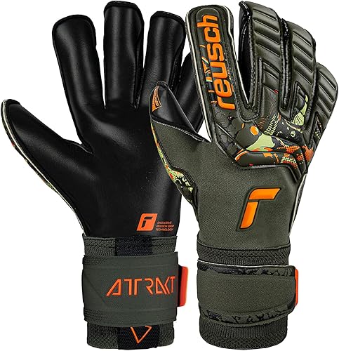 Reusch Guantes de portero Attrakt Gold X Evolution Cut Talla