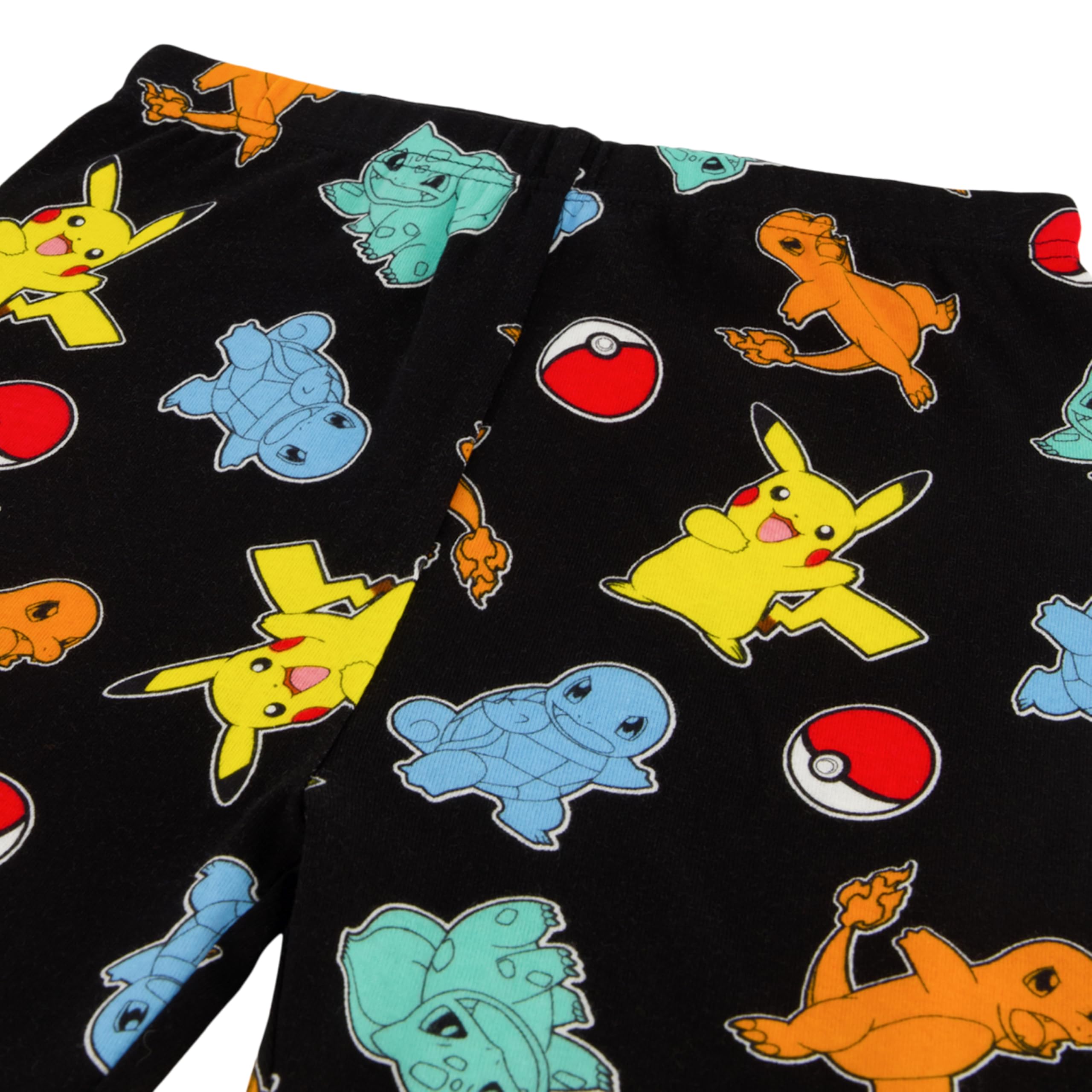 Pokémon Jungen 6-piece Snug-fit Cotton Pajama Set, Soft & Cute for Kids Pyjamaset (6er Pack)