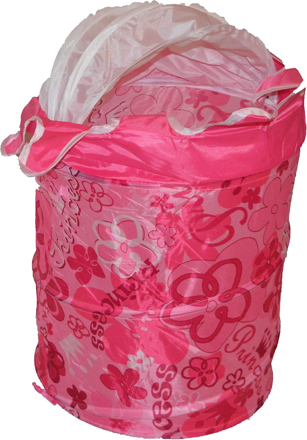 Mesh Popup Laundry Hamper Portable, Collapsible for Storage and Easy to Open