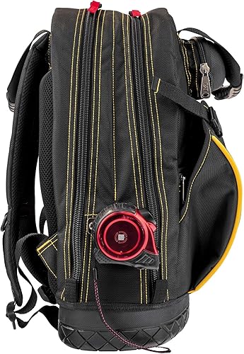 Miniatura 5 de CAT Mochila Pro Tool de 18 pulgadas, 32 bolsillos para almacenamiento y organización de herramientas, tejido de poliéster 1680D resistente al agua,