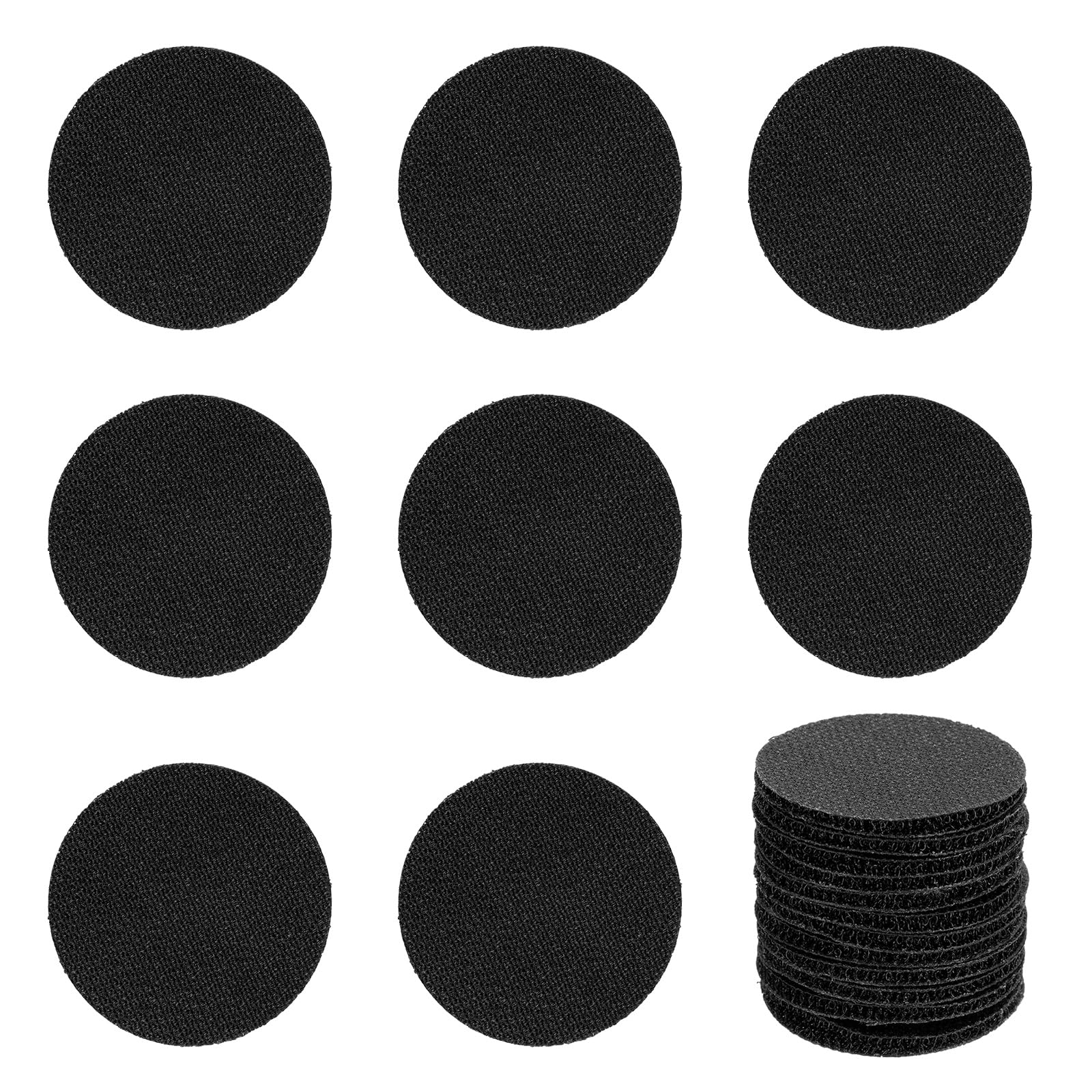 PATIKIL 1.6" Carpet Spot Markers, 35Pcs Circle Floor Dots Markers Carpet Spots for Teacher Classroom Decoration Elementary Preschool Supplies, Black