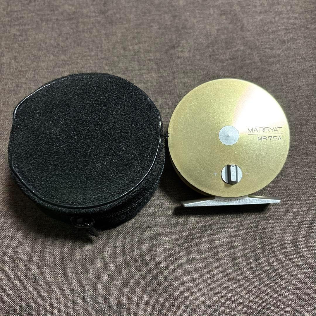 MARRYAT MR 7.5A フライリール ゴールド ケース付き MARRYAT MR 7