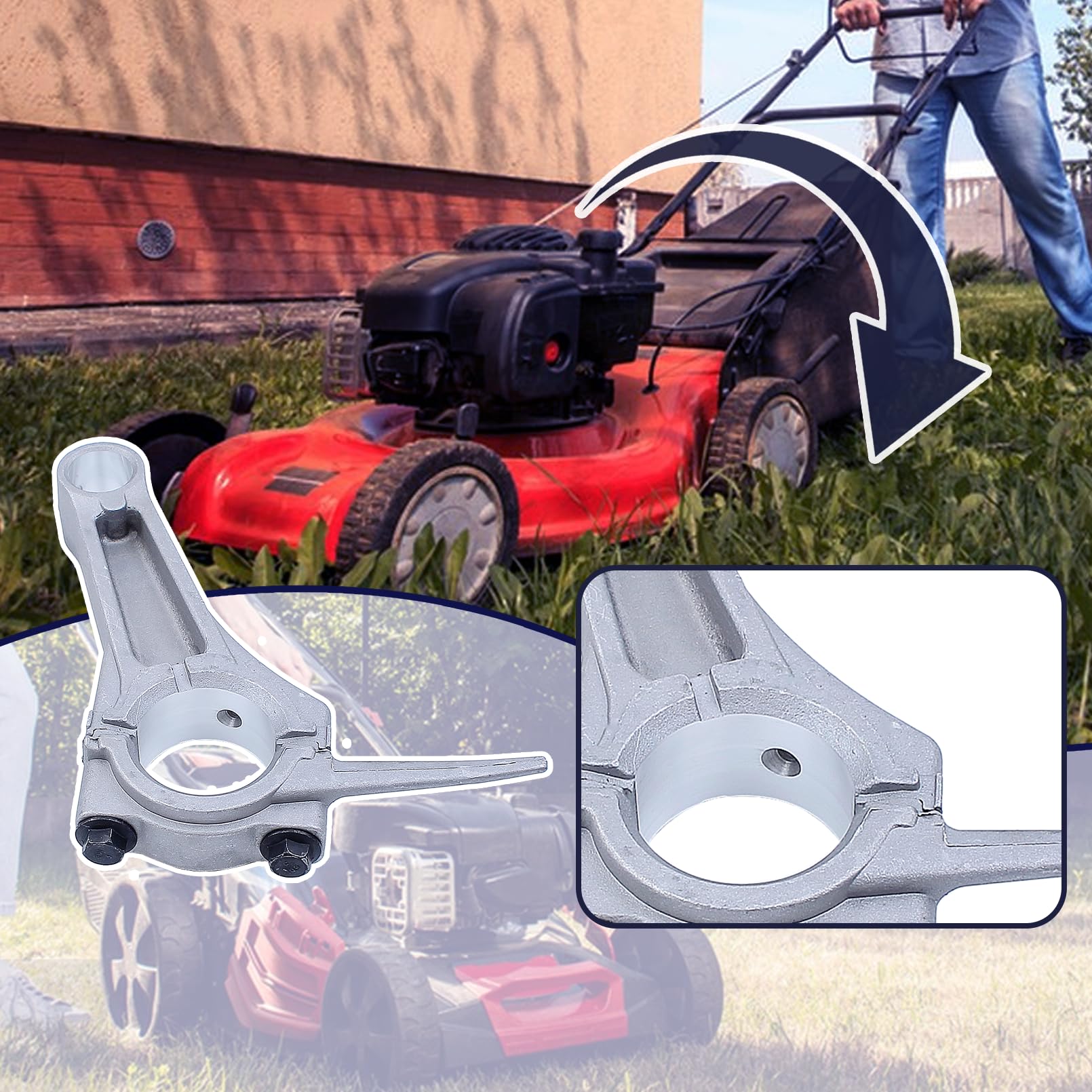 Biella GX390, Per motori a benzina Per Honda GX340 GX390 GX 340 390 188F 11 13 HP, 13200-ZE3-010
