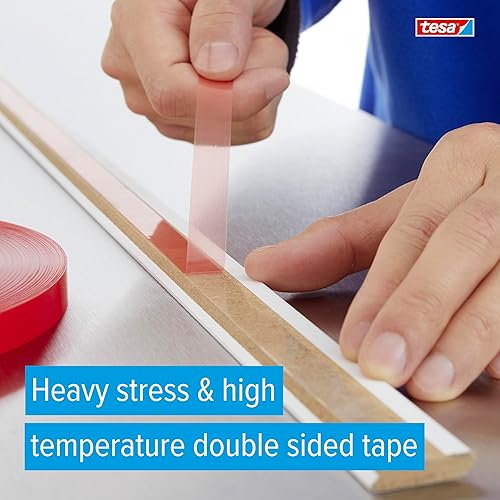 Miniatura 2 de tesa 4965 Cinta de película PET original de doble cara, transparente, 2 pulgadas x 180 pies, 1 unidad