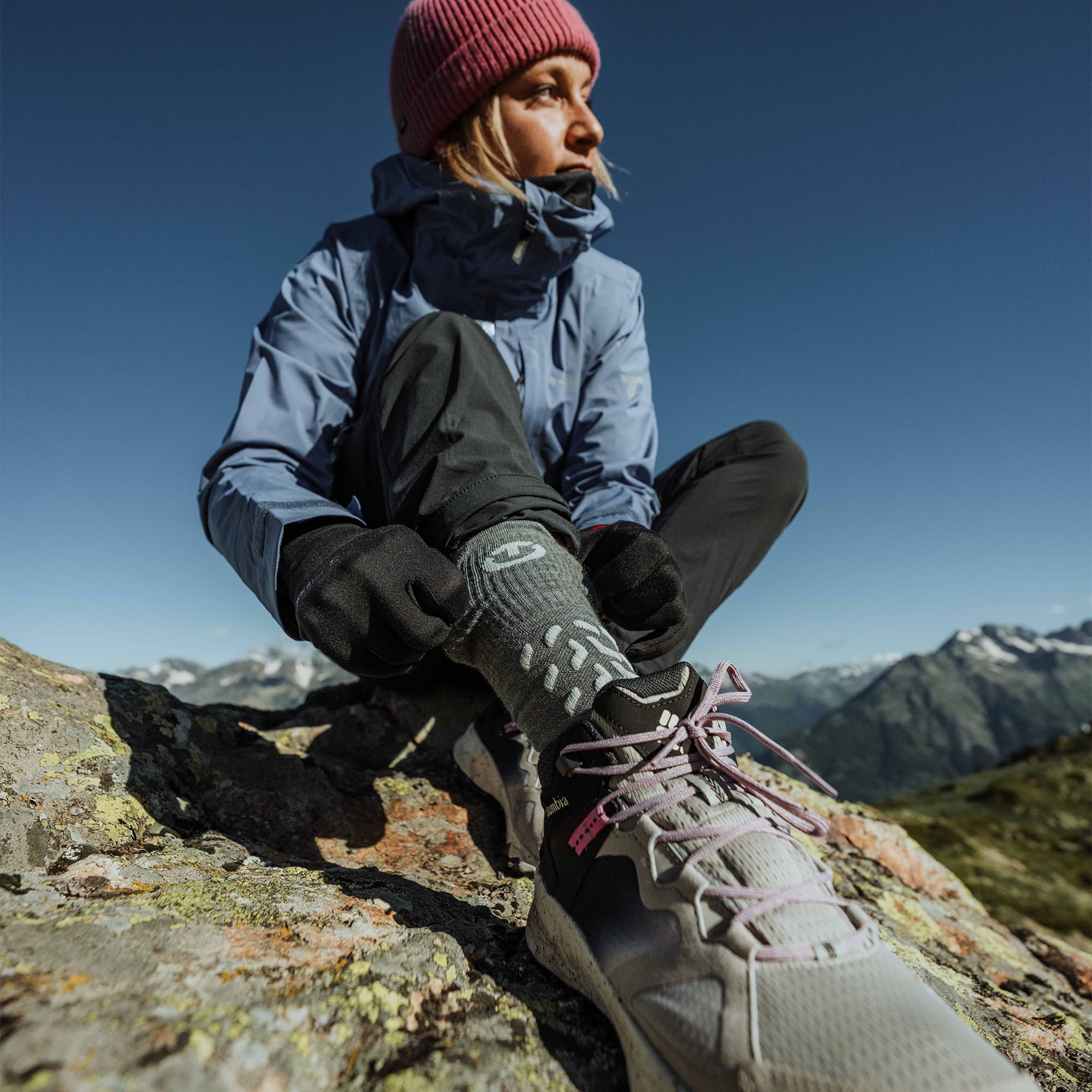 Therm-ic Trekking Temperate Cushion Crew Lady Calcetines de senderismo Mujer