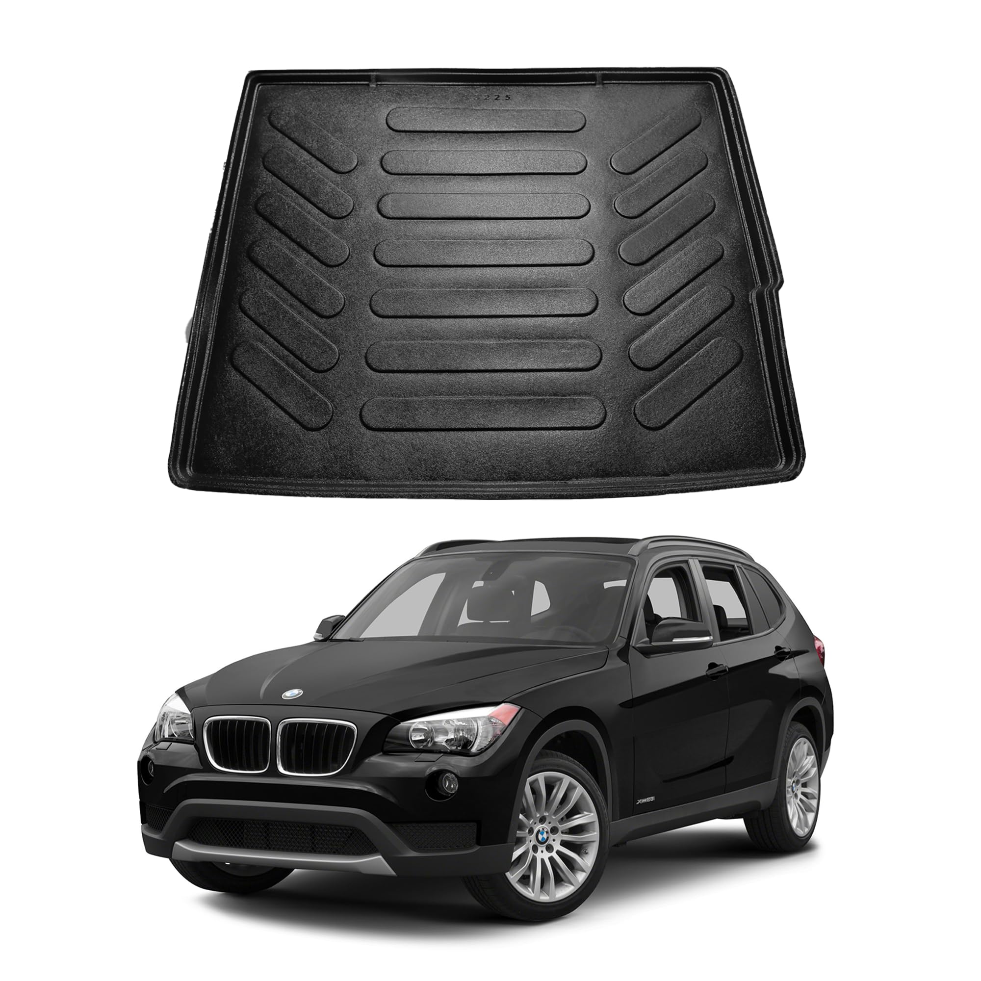 Heavy-Duty Rubber Boot Liner Mat for BMW X1 E84 2009–2015 – Waterproof Non-Slip Vehicle Boot Mat with Raised Edges – Compatible with BMW X1 E84 2009–2015