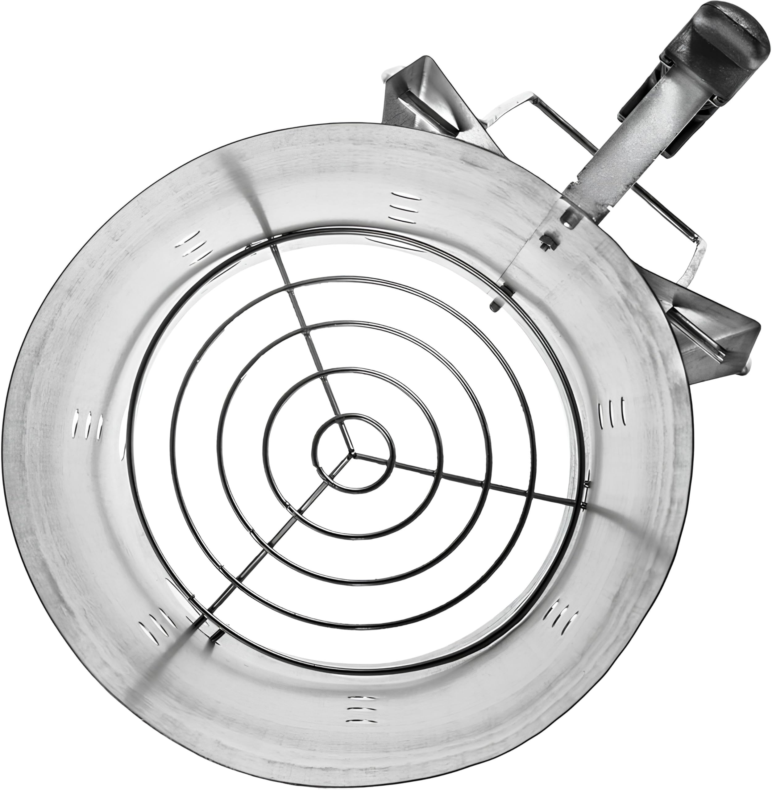 Brigros MasterCook Cheminère Barbecue Aluminium Allume Charbon Bois 19 cm 30 cm 1,5 kg