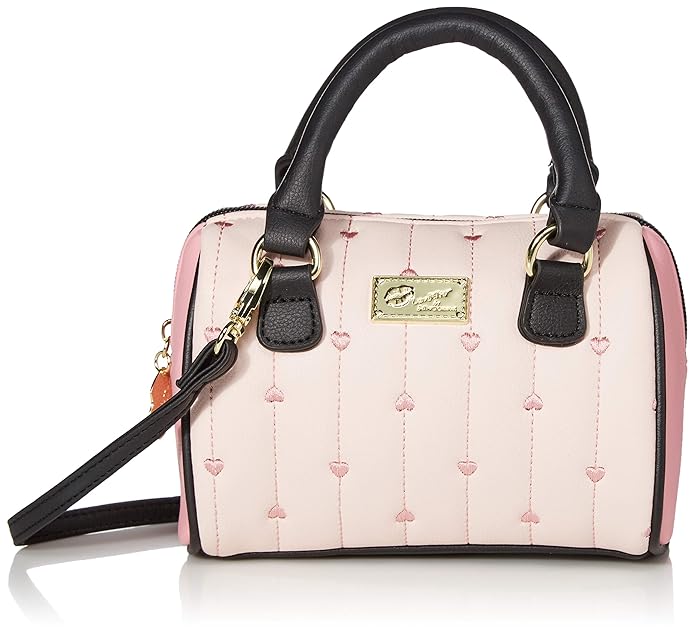 LUV BETSEY by Betsey Johnson Luv Betsey Harley Quilted Heart Barrel Bag