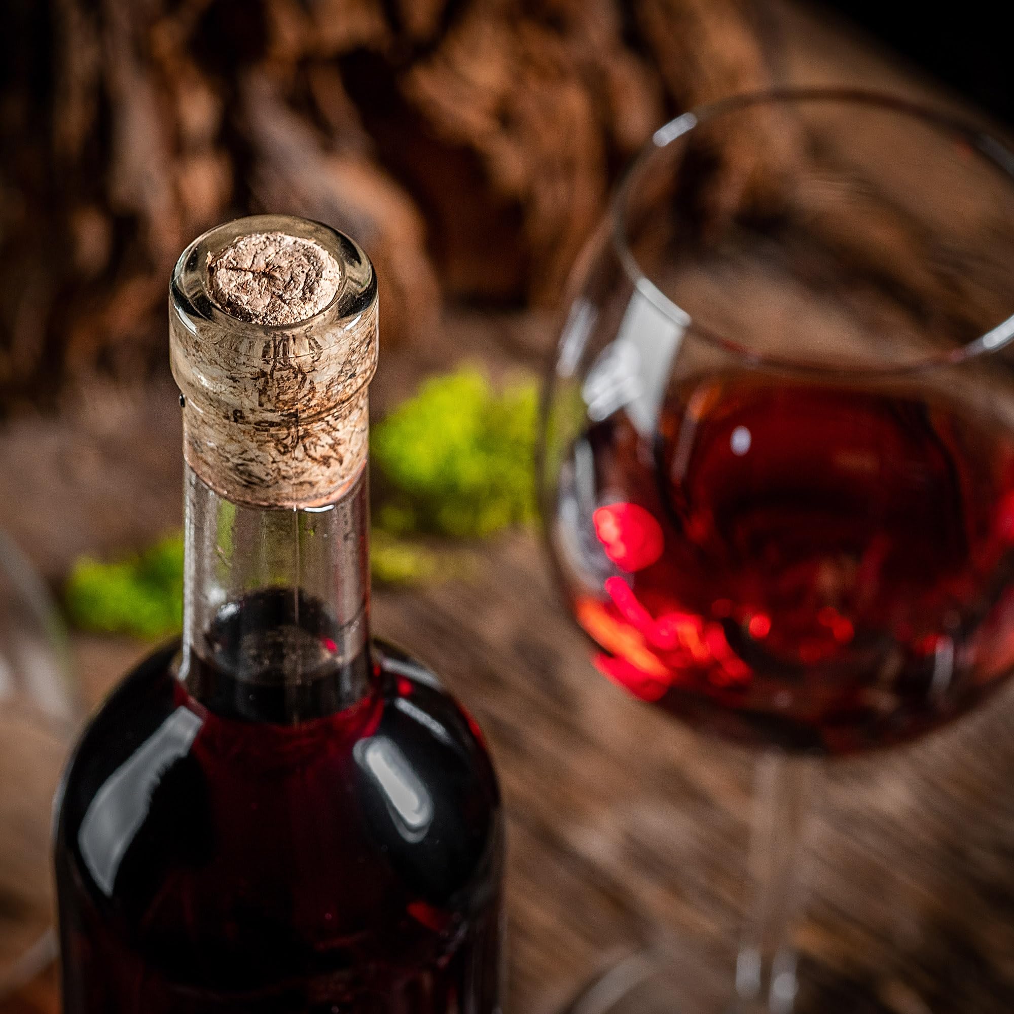 KADAX Set di 30 Bottiglie in Vetro 750ml con Tappo in Sughero – Bottiglie vuote da riempire per liquore, Grappa, Olio e aceto, Ideali per Regali e Fatte in casa