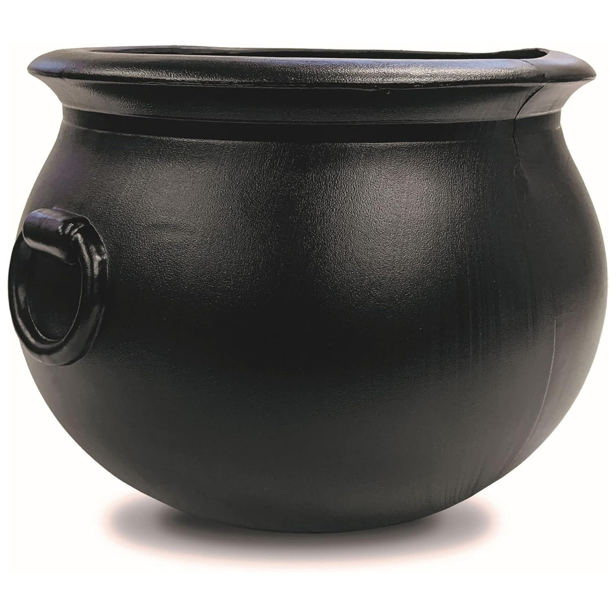 Union Products 55120 12 Inch Spooky Witch Cauldron Candy Bowl, Black