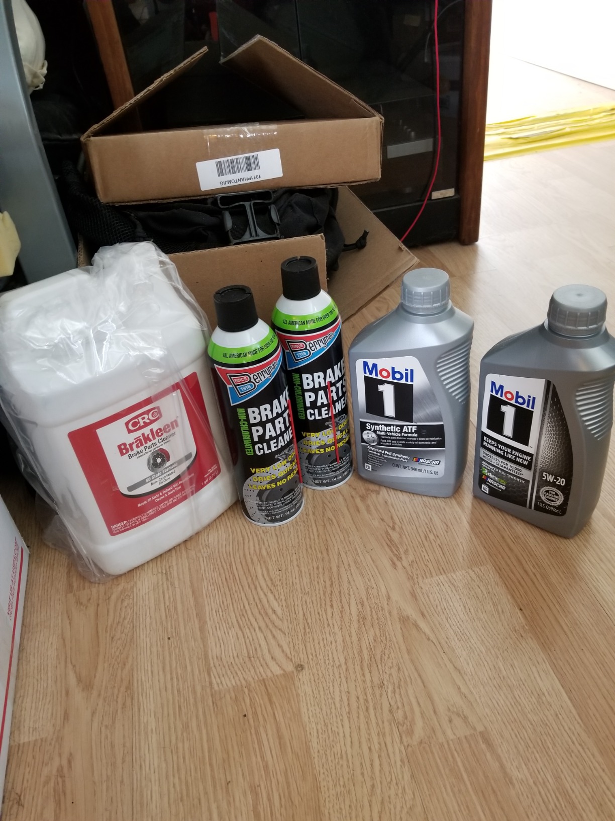 CRC Brakleen NonChlorinated Brake Parts Cleaner 50 State Formula, 1 Gal, 05051