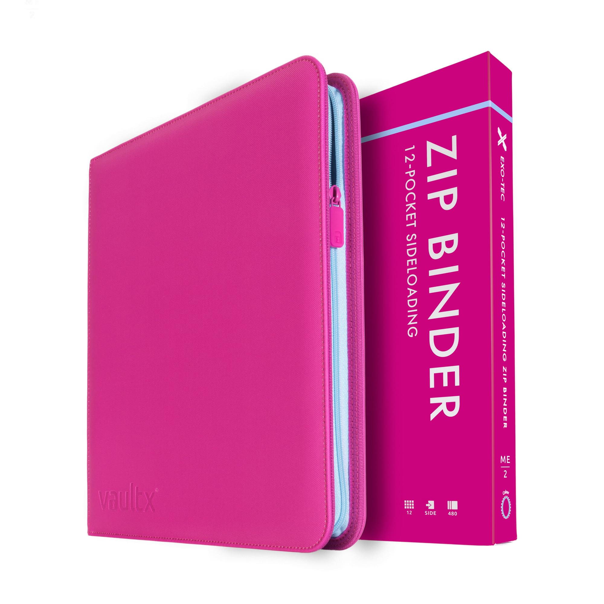 26冊 Vault X 12 Pocket Trading Card Zip Binder, 480 Cards, Compatible