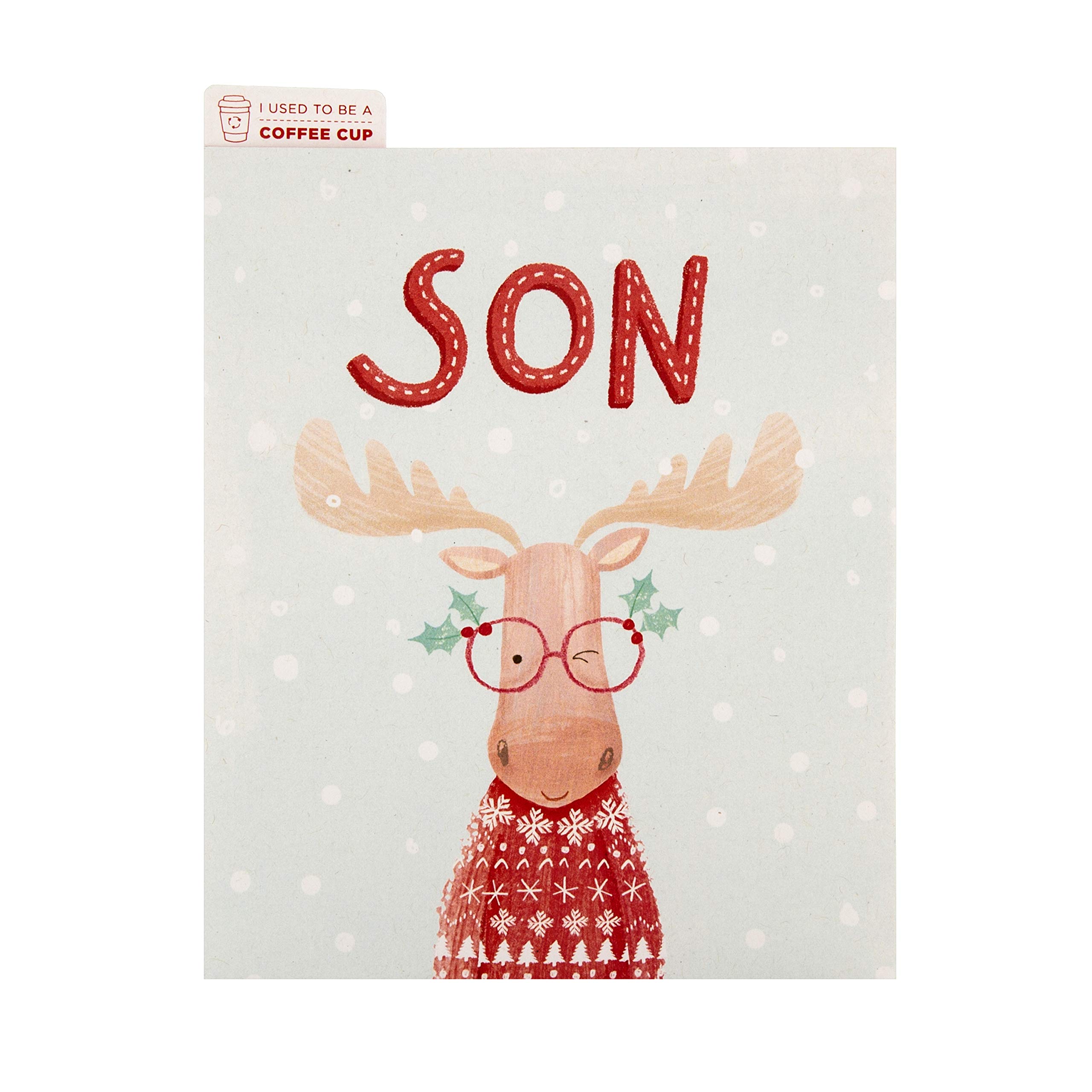 Hallmark Weihnachtskarte – Witzig, Recycelt & Mit CupCycled™ Design