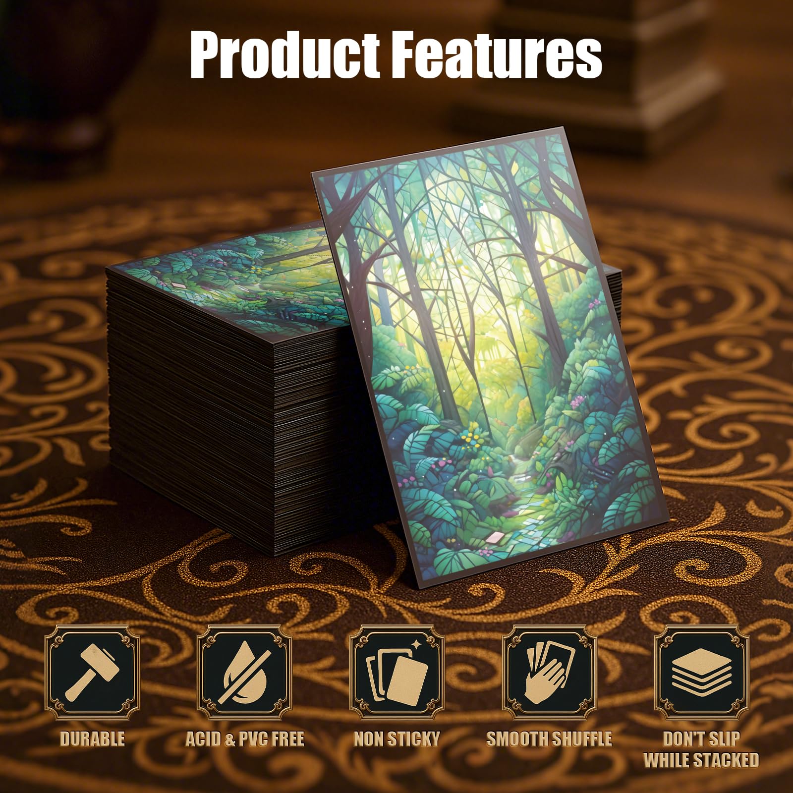 matte front card sleeves Amazon.com: MTG Card Sleeves