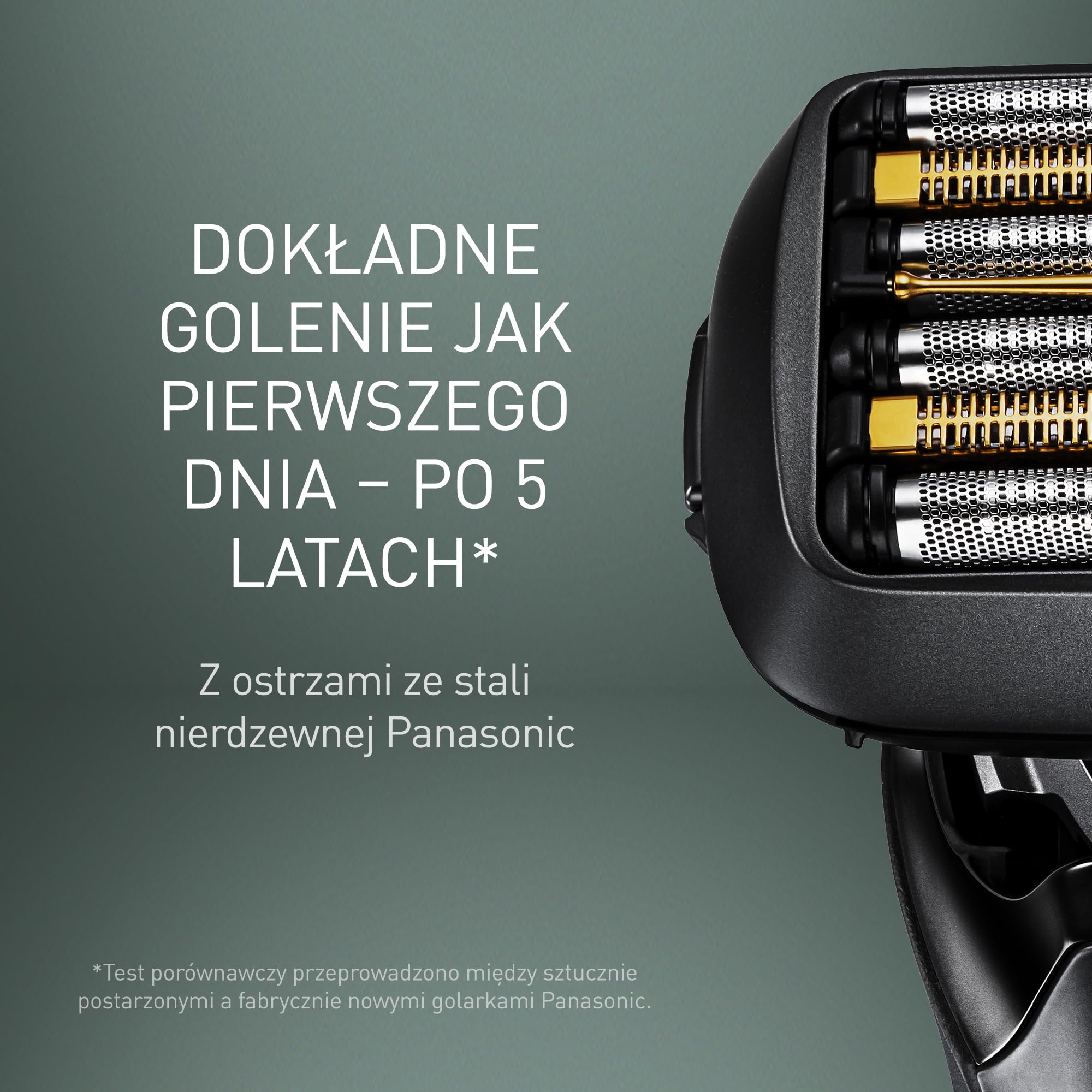Panasonic ES-LS6A 6-Ostrzowa Golarka Elektryczna Dla Mężczyzn, Elektryczna Maszynka Do Golenia Z Czujnikiem Zarostu, Systemem Automatycznego Czyszczenia I Ładowania