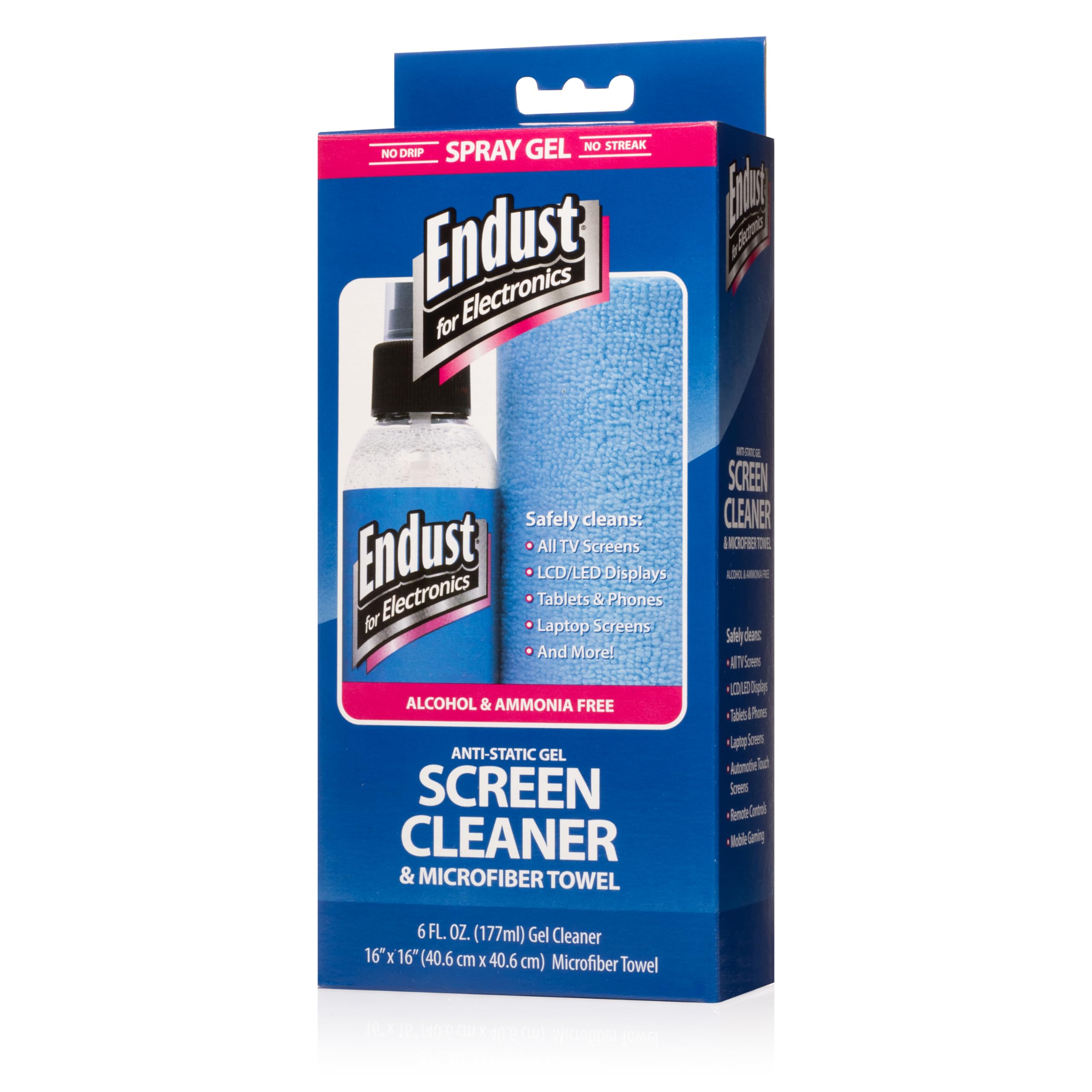 Endust 12275 LCD & Plasma Screen Cleaner with Micro Fiber Towel
