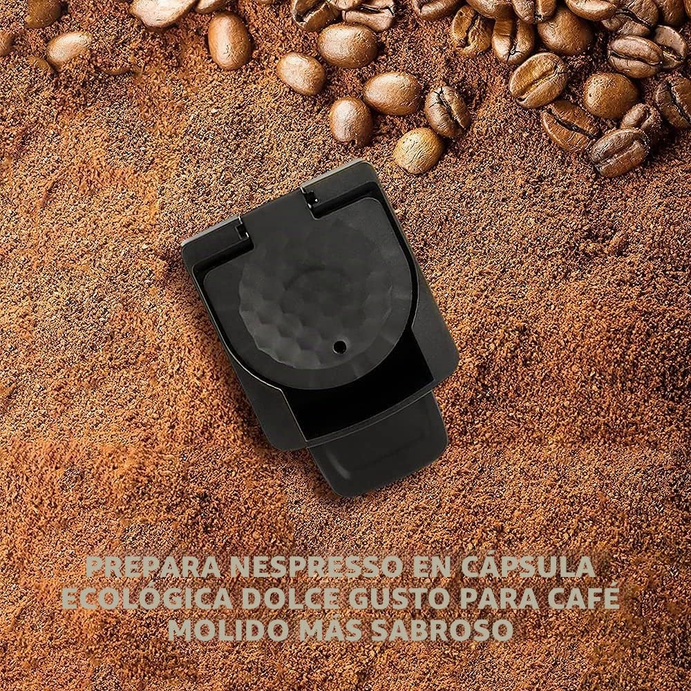 Support de convertisseur d'adaptateur de dosettes de café réutilisables pour capsules Espresso Original Line Compatible avec les brasseurs Dolce Gusto (capsulas)