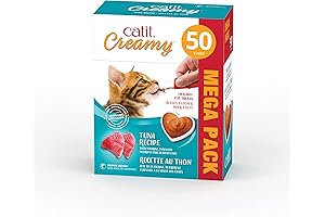 Catit Creamy Lickable Cat Treat, Healthy Cat Snack in Tuna Flavor