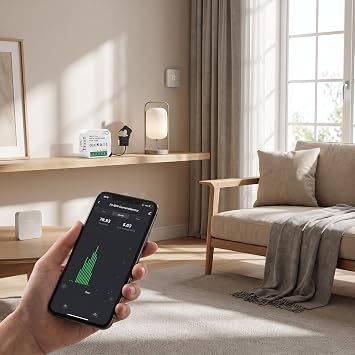 1Pc for Smart Meter for Energy Monitor, for TUYA Smart Life WiFi Energy Meter 80A with Clamp for CT, Real Time Ele for CTricity Monitor Statistics for Home Appliances