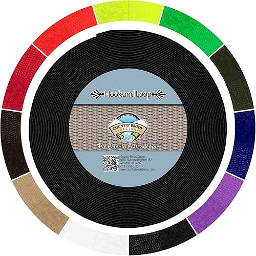 Miniatura 5 de Country Brook Design - Gancho y lazo para coser lavanda (2 pulgadas, 5 yardas)