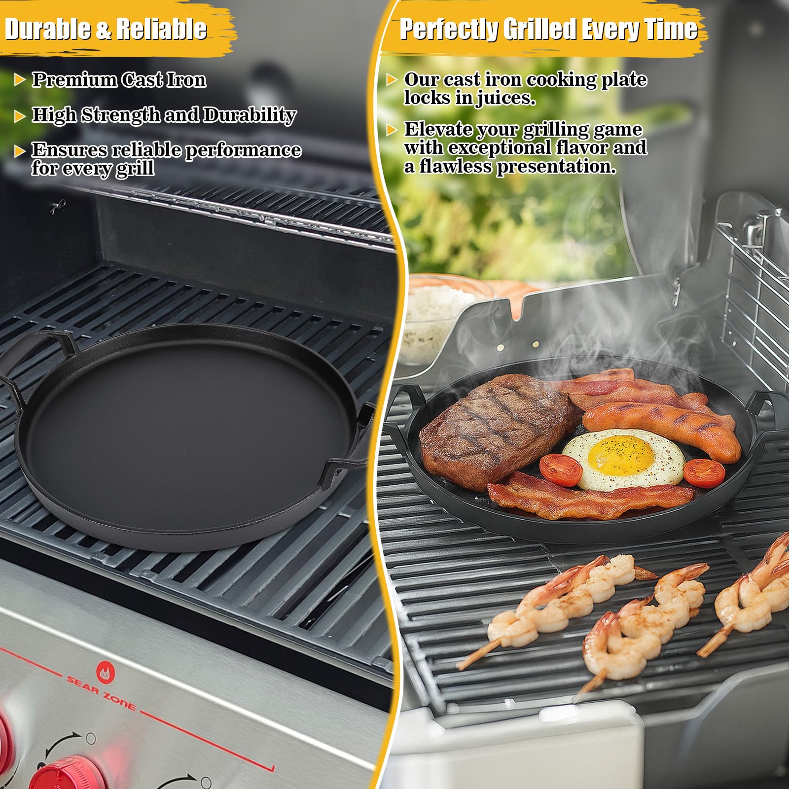 30 Cm Ronde Bakplaat Voor Weber Houtskoolgrills 57 Cm, Weber Gourmet Bbq Systeem Weber One Touch Gietijzeren Bakplaat Vervangend Onderdeel 30 Cm Ronde Bakplaat Voor Weber Houtskoolgrills 57 Cm, Weber Gourmet Bbq Systeem Weber One Touch Gietijzeren Bakplaat Vervangend Onderdeel
