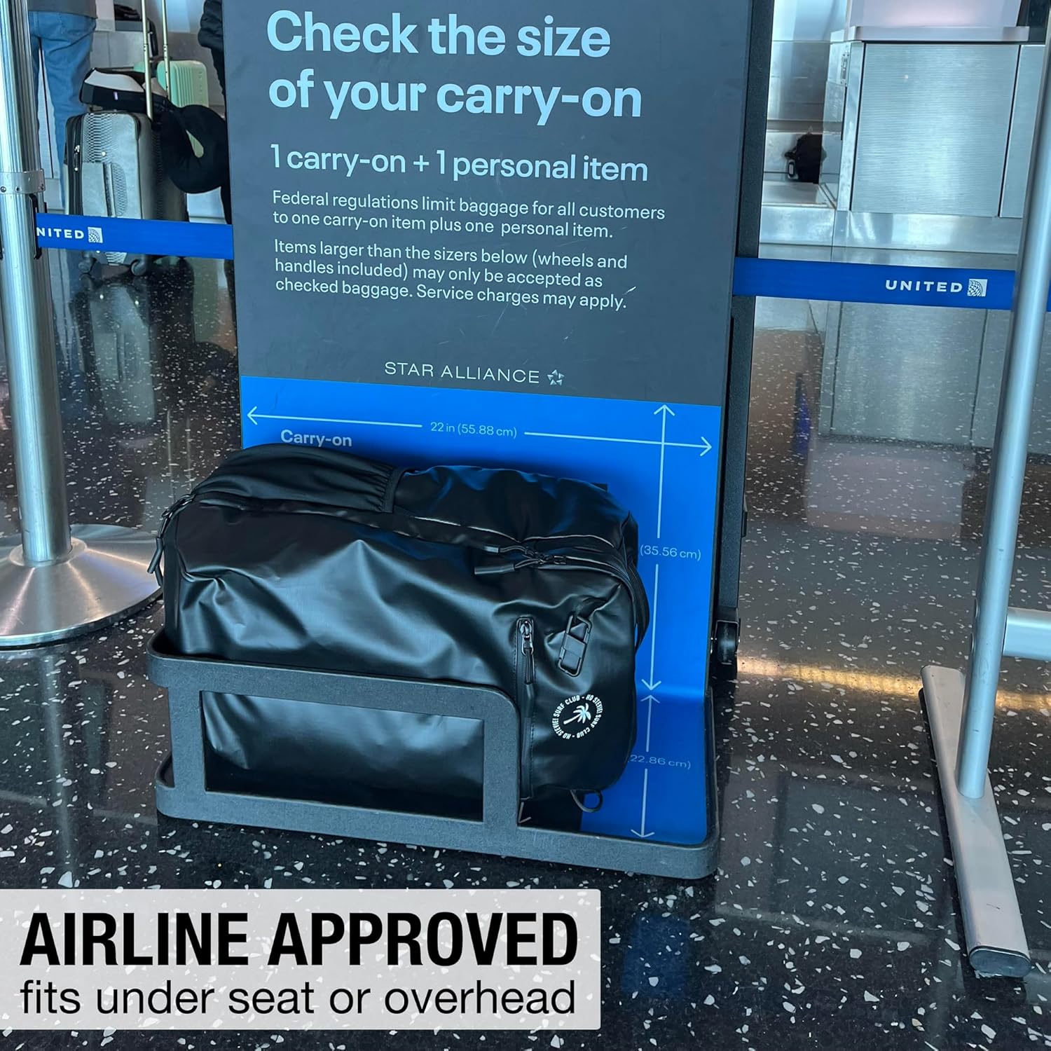 Ho Stevie! TSA Friendly Travel Backpack - Airline Approved Personal Item 28L Back Pack (Lightweight & Water Resistant) - Image 8