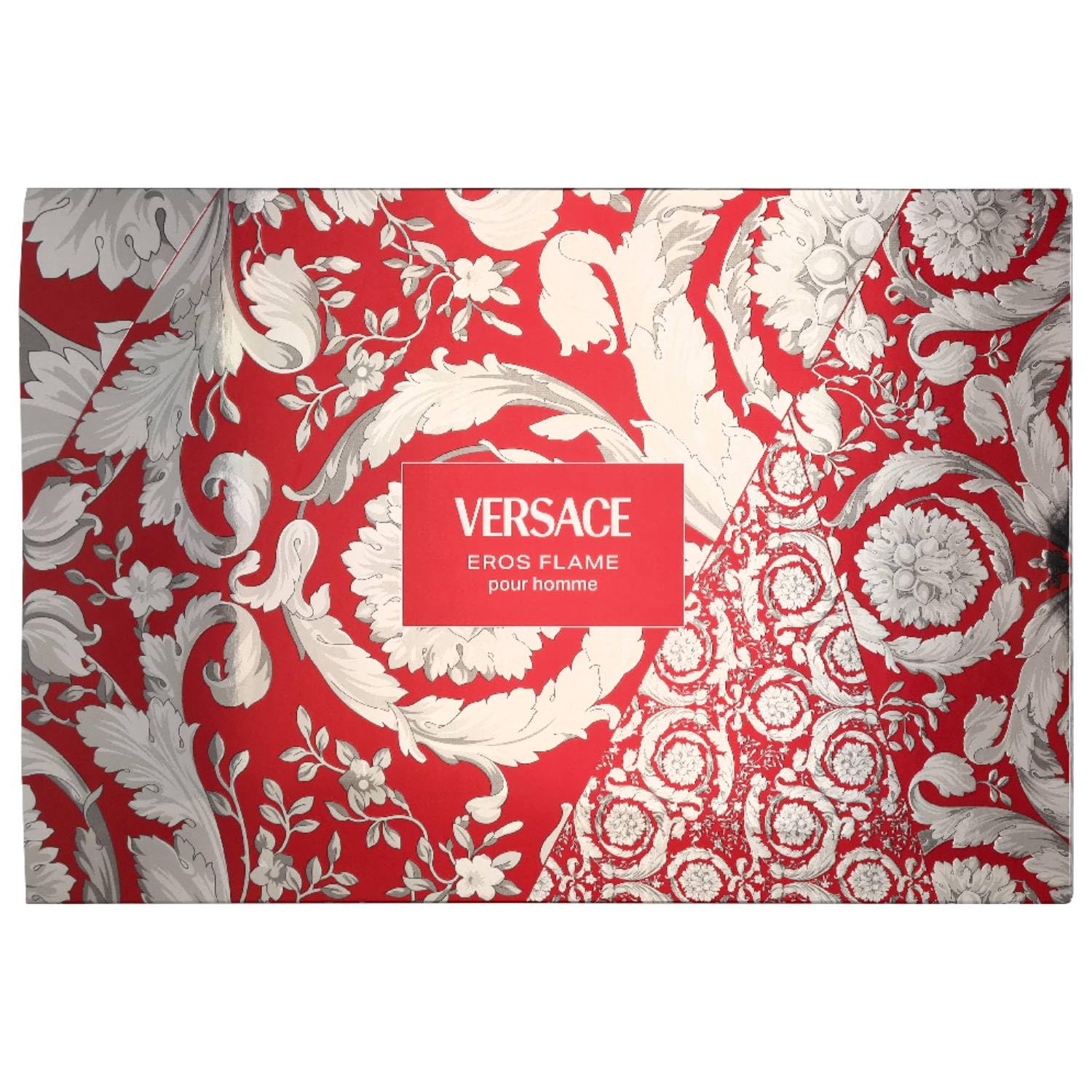Versace Eros Flame Coffret cadeau Eau de parfum 100 ml Eau de parfum 100 ml Vaporisateur de voyage et trousse de toilette