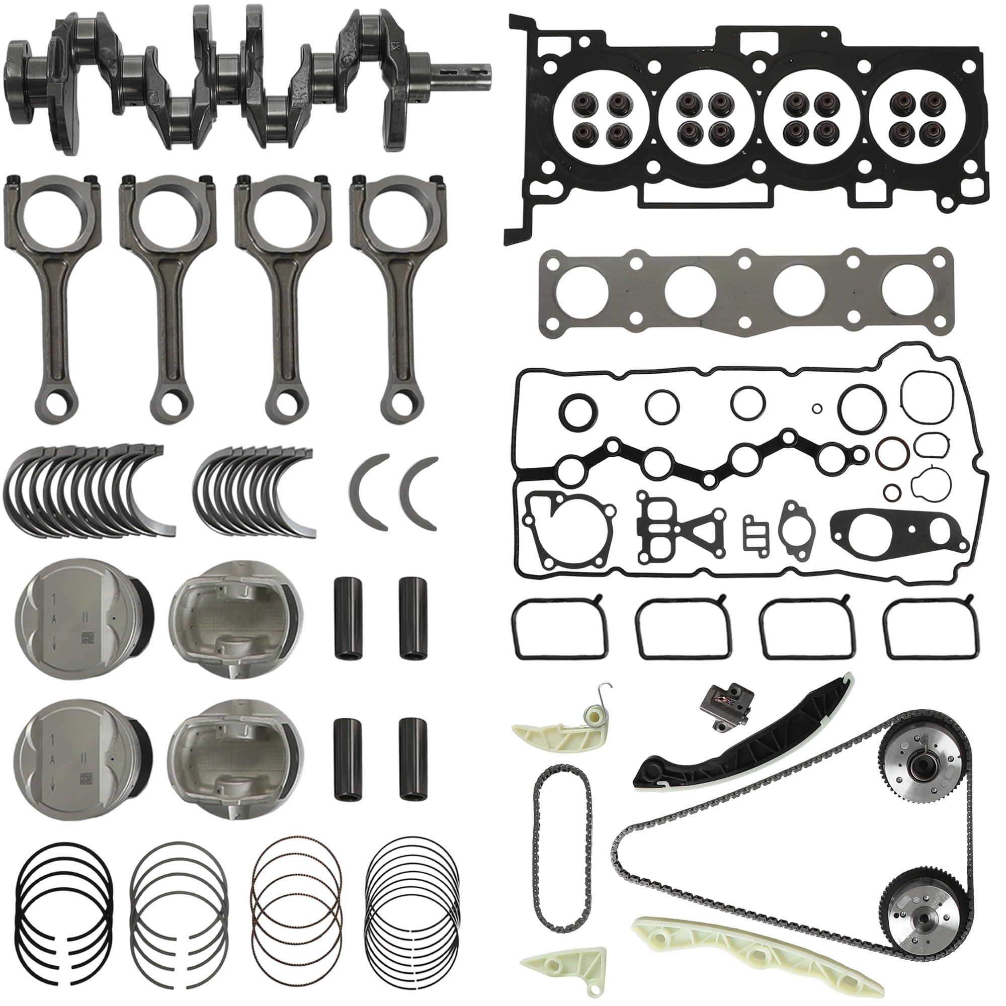 Photo 1 of YIDEZU G4KD 2.0L Engine Rebuild Kit for Kia Hyundai