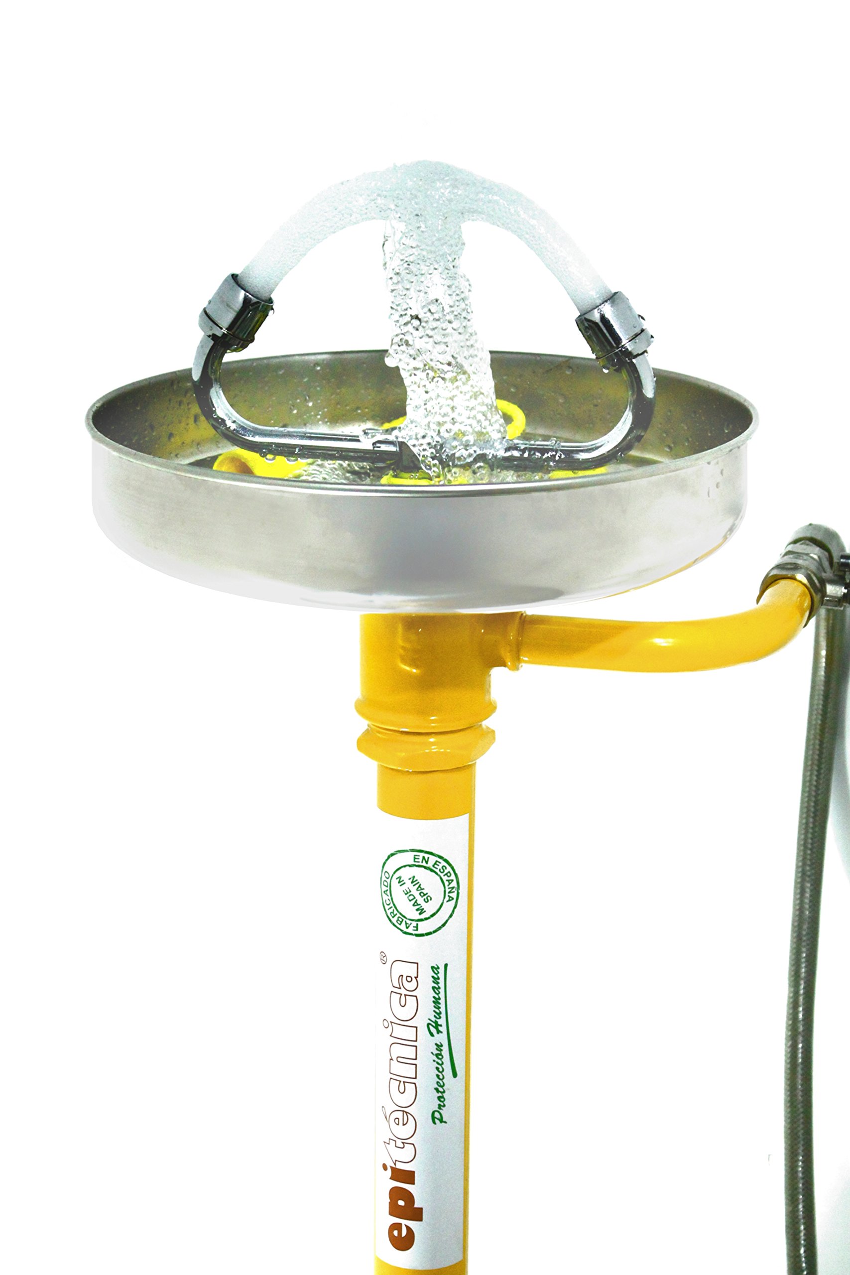 Lavaojos de pedestal con fijación al suelo, homologado Mod. 6023BAS EPITECNICA