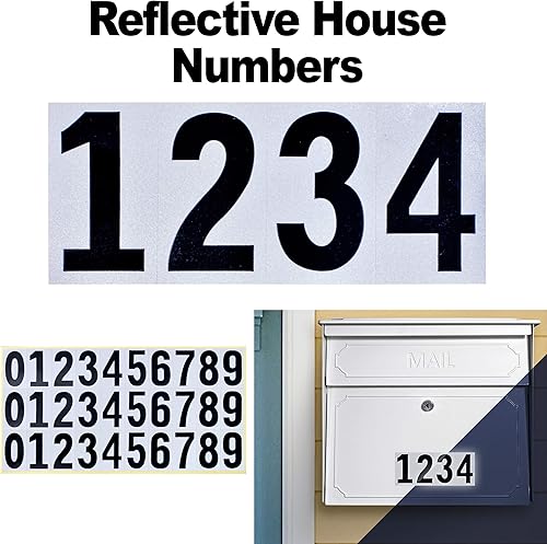 Miniatura 4 de Mail Boss 7179 Buzón de pared con cierre de bloqueo de seguridad para casa adosada, Blanco Alpino