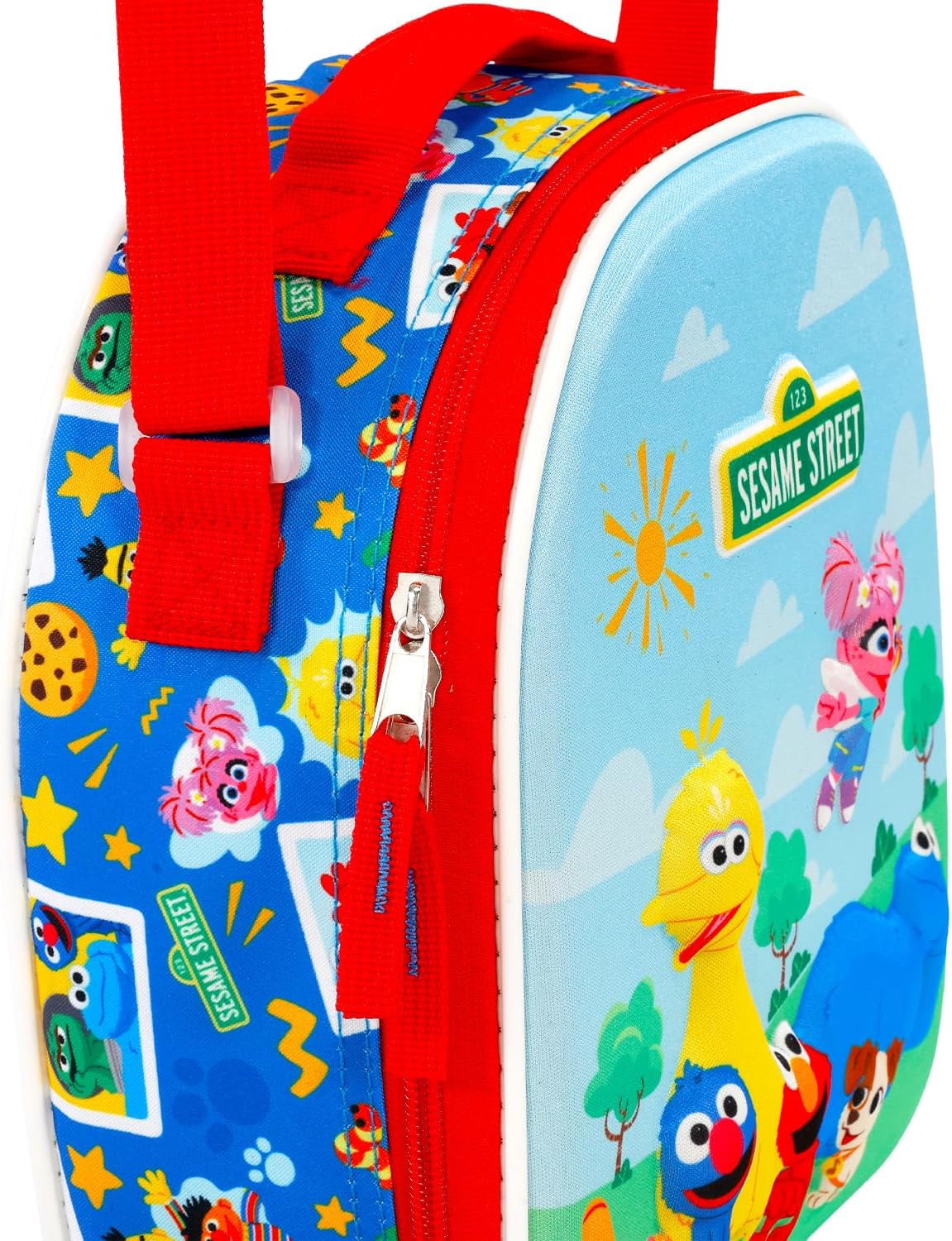 Sesame Street Lunch Box Set - Bundle with Lunch Bag Plus Water Bottle, More | Sesame Street Lunchbox School Supplies for Boys