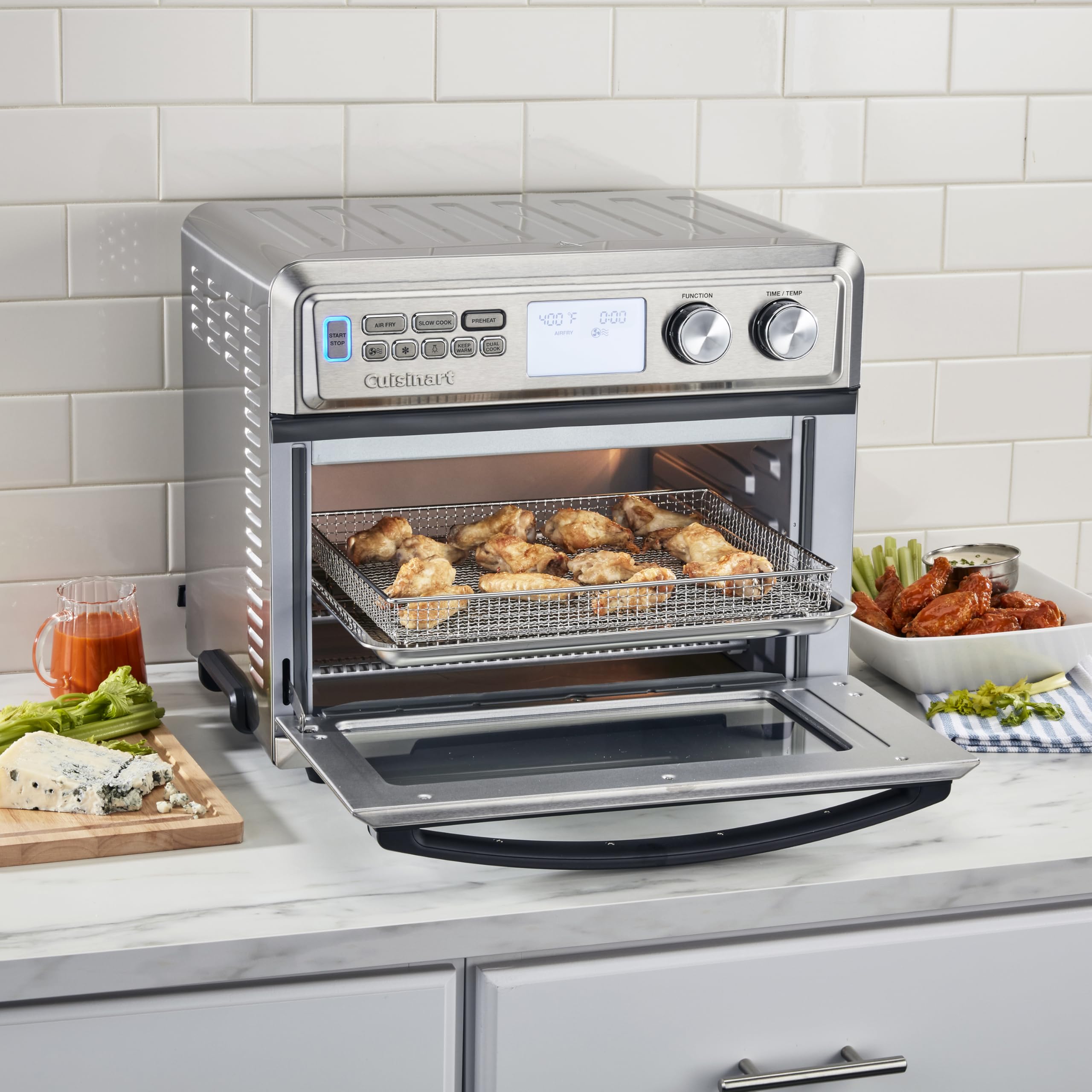 Cuisinart TOA-95 Digital AirFryer Toaster Oven, Premium 1800-Watt