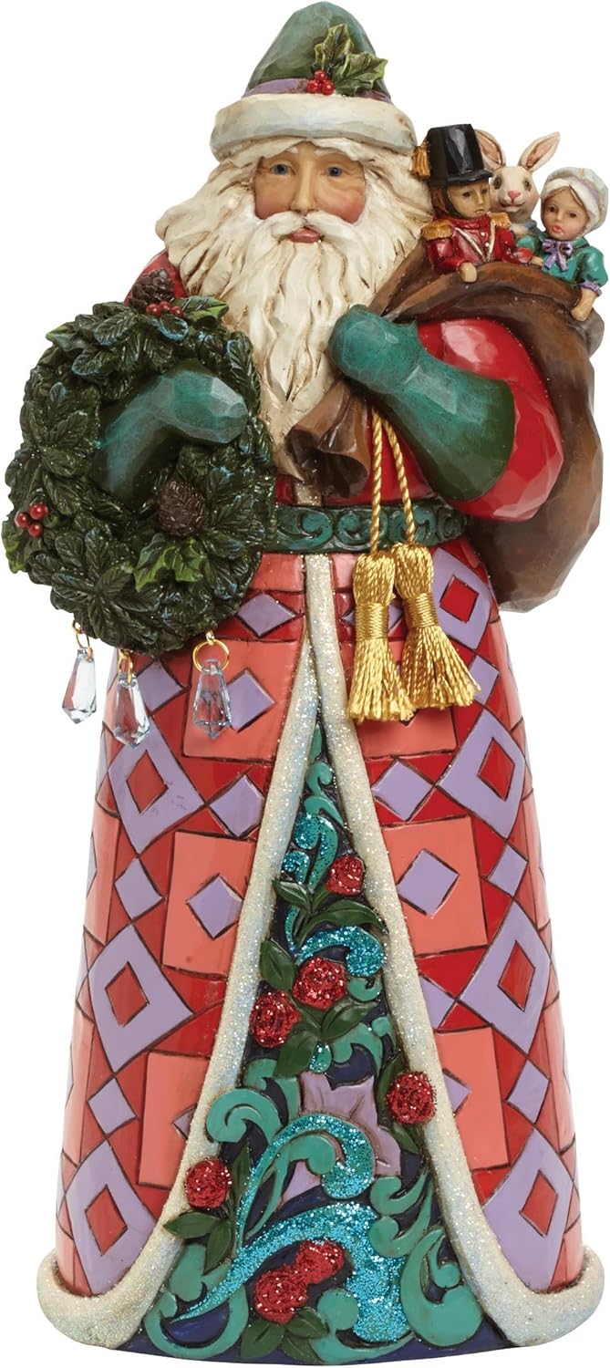 Prоduсt Dеаl Jim Shore for Enesco Heartwood Creek Winter Wonderland Santa Figurine, 9.75-Inch