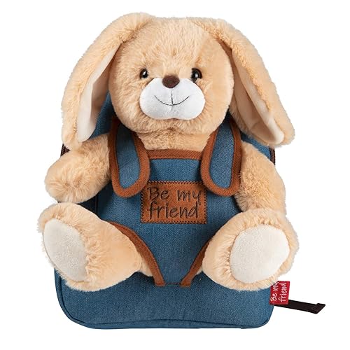 PERLETTI Sac à Dos Peluche pour Enfant 3 4 5