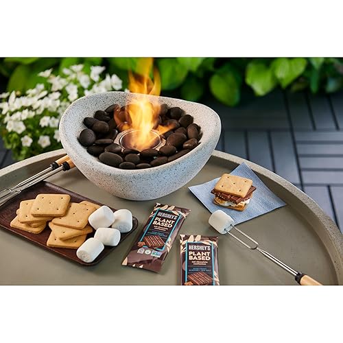 Miniatura 6 de HERSHEY'S Barra de caramelo extra cremosa a base de plantas con almendras y sal marina, 1.55 onzas (12 barras)