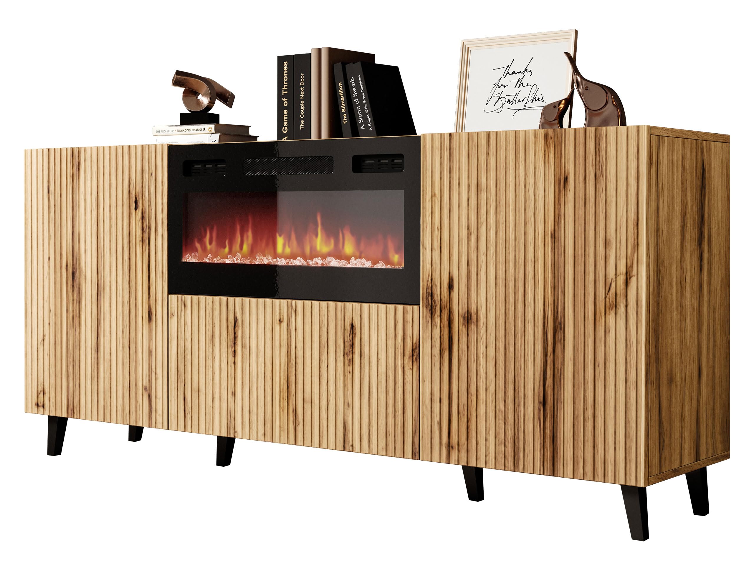Mirjan24 Kommode Vailbo 180 Kamin