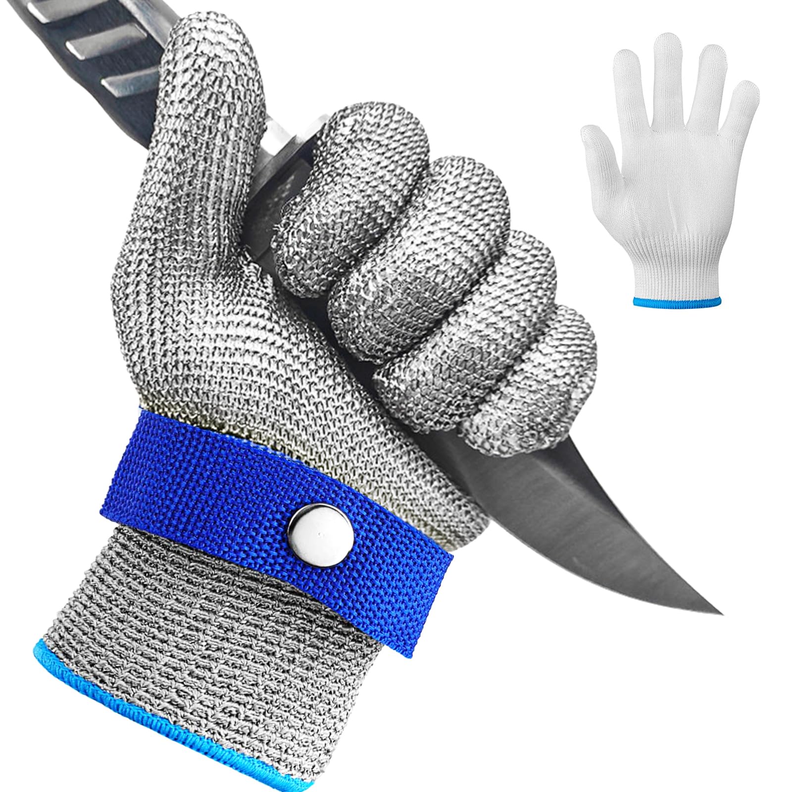 Gants Anti-Coupures Niveau 5 OSHYLE - Protection Cuisine, Mandoline, Viande Et Travail XXL