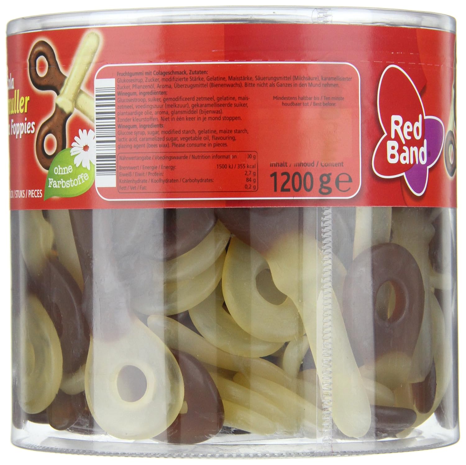 Red Band Cola Schnuller, 1er Pack (1 x 1.2 kg)