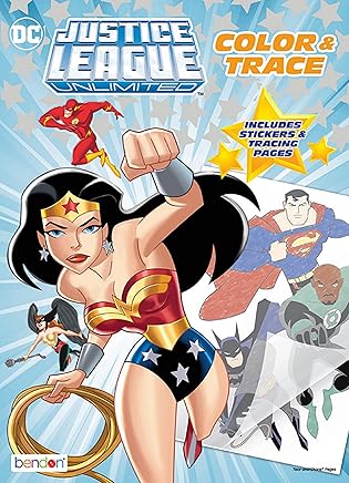 Justice League Unlimited Jumbo Coloring And Activity Book