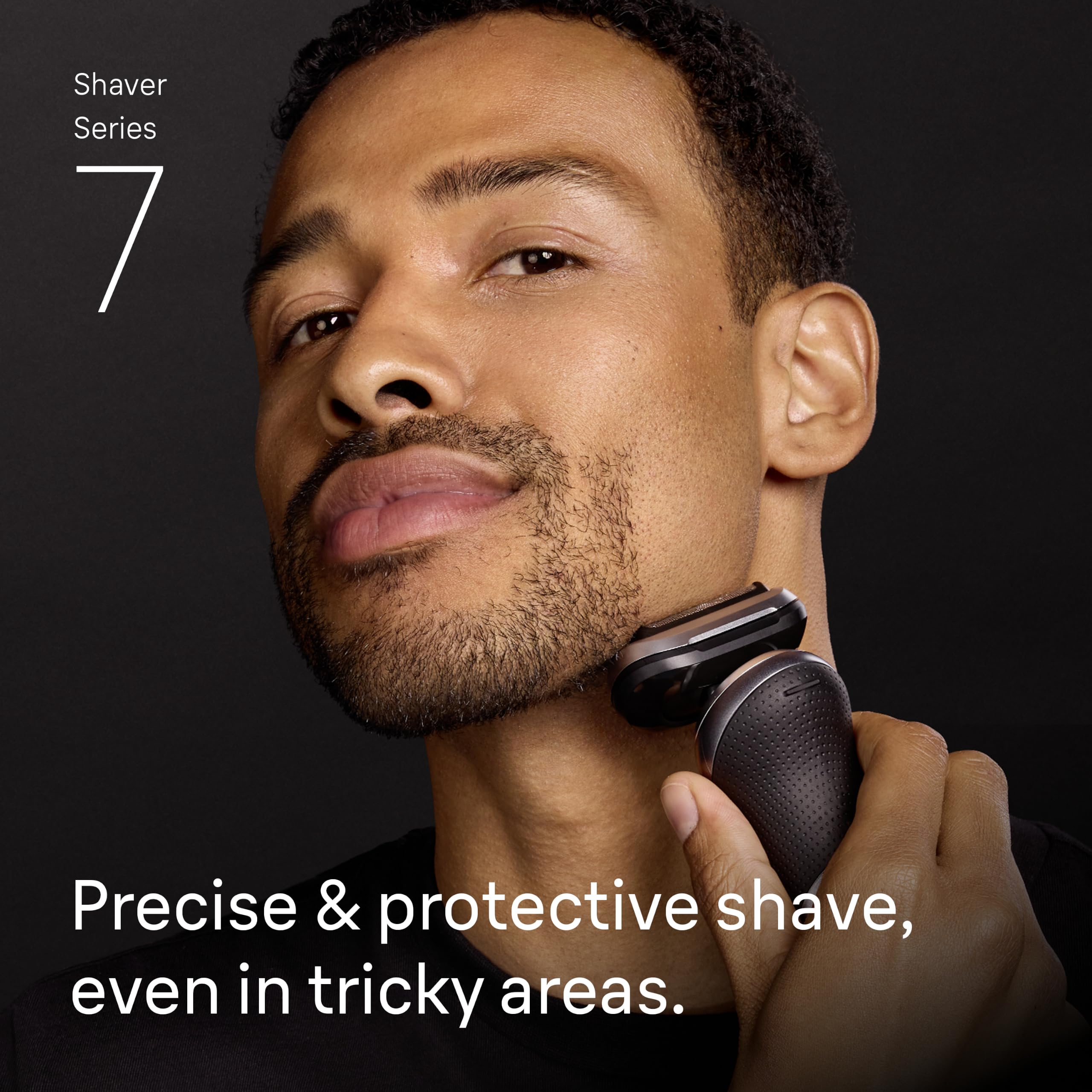 Braun Tête de rechange pour rasoir électrique série 7, fixez facilement votre tête de rasoir pour un rasage aussi efficace que le premier jour, compatible avec les rasoirs New Generation Series 7, 74S