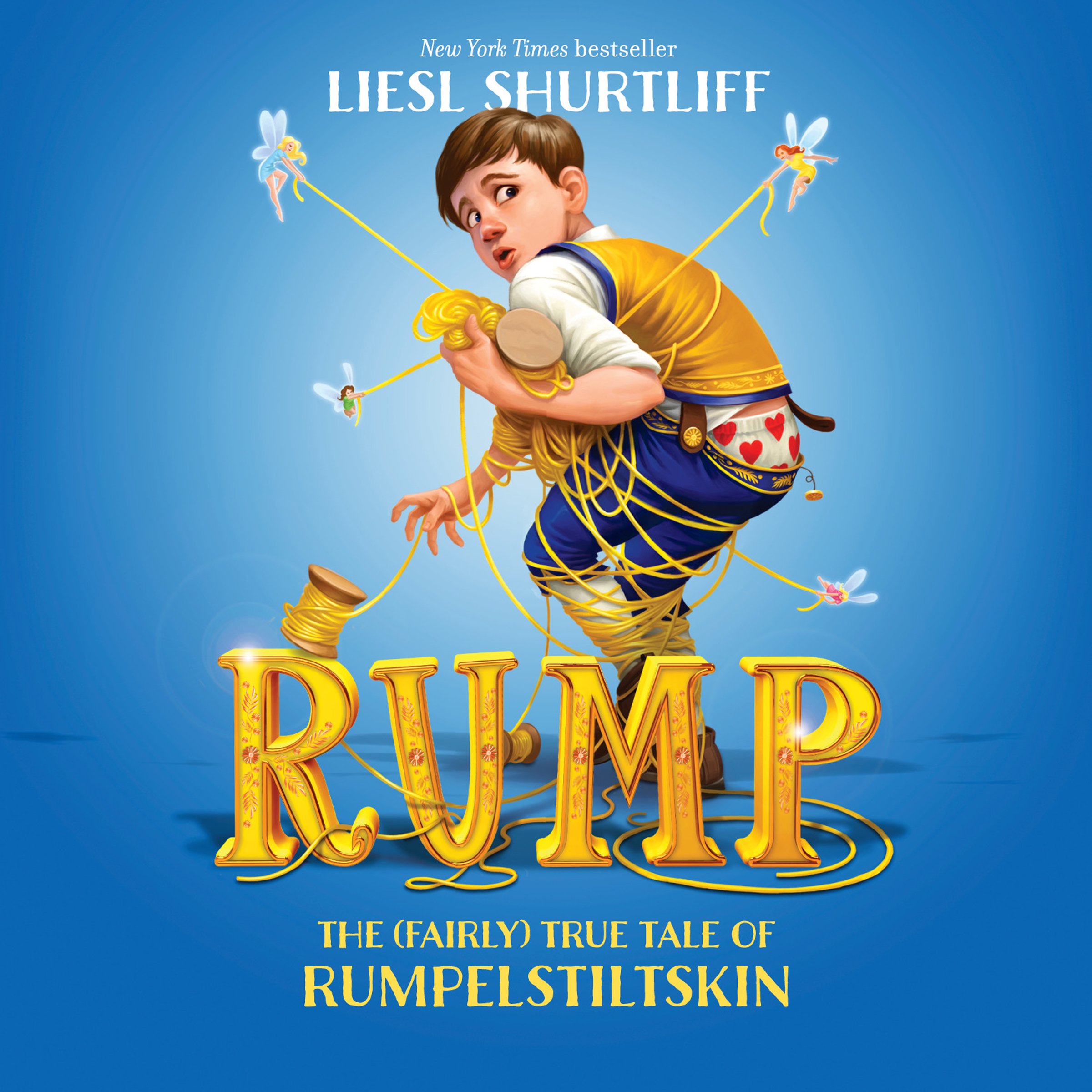 Cover art for Rump: The (Fairly) True Tale of Rumpelstiltskin