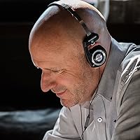 Vista 5 de Koss Porta Pro con micrófono y auriculares remotos en la oreja, micrófono en línea y control remoto táctil, cable con enchufe de 0.138 in